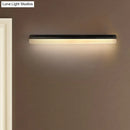 GobekUsa Contemporary LED Vanity Wall Sconce in White/Black Acrylic - 16"/19.5"/23.5" Wide