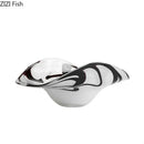 GobekUsa Glass Fruit Plate Set - Elegant Tableware for Home, Hotel, and Restaurant Use
