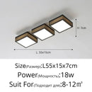GobekUsa Black White LED Ceiling Lights Modern Minimalist Bedroom Study Lighting Fixtures