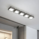 GobekUsa Black White LED Ceiling Lights Modern Minimalist Bedroom Study Lighting Fixtures