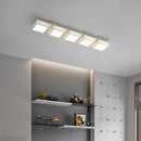 GobekUsa Black White LED Ceiling Lights Modern Minimalist Bedroom Study Lighting Fixtures
