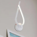 GobekUsa Modern Black/White LED Metal Kink Linear Wall Light for Corridors - Wall Mounted Lamp
