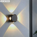 GobekUsa Nordic Aluminum LED Wall Lamp - Mini Cube Wall Washer Sconce for Living Room (2/4-Head) in Black/White