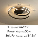 GobekUsa LED Ceiling Light for Living Bedroom Study Room, Modern Surface Mounted Lamp