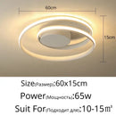 GobekUsa LED Ceiling Light for Living Bedroom Study Room, Modern Surface Mounted Lamp