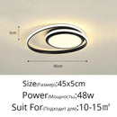 GobekUsa LED Ceiling Light for Living Bedroom Study Room, Modern Surface Mounted Lamp