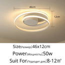 GobekUsa LED Ceiling Light for Living Bedroom Study Room, Modern Surface Mounted Lamp