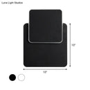 GobekUsa Modern Nordic Wall Lamp with Moveable Iron Arm, Flush Mount Sconce in Black/White - LED Light, Acrylic Shade