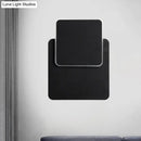 GobekUsa Modern Nordic Wall Lamp with Moveable Iron Arm, Flush Mount Sconce in Black/White - LED Light, Acrylic Shade