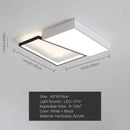 GobekUsa Bedroom Lamp Ceiling Light Modern Simple Luxury Nordic Style