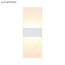 GobekUsa Minimalist Black/White Rectangular LED Sconce Light - Thinnest Wall Mounted Lamp in Warm/White Light - 11.5"/16" W