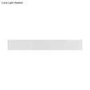 GobekUsa Modern Black/White LED Wall Lamp with Rectangular Metal Shade - Great Room Sconce Fixture