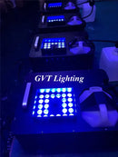 GobekUsa 1500W RGB 3-in-1 DMX LED Fog Machine with Colorful Effects