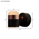 GobekUsa Modern LED Rotatable Wall Sconce Light for Bedroom - Black/White