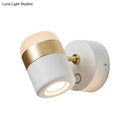 GobekUsa Modern LED Rotatable Wall Sconce Light for Bedroom - Black/White