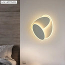 GobekUsa Modern LED Rotatable Wall Mount Light Fixture in Black/White with Warm/White Lighting