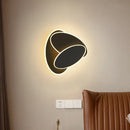 GobekUsa Modern LED Rotatable Wall Mount Light Fixture in Black/White with Warm/White Lighting