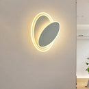 GobekUsa Modern LED Rotatable Wall Mount Light Fixture in Black/White with Warm/White Lighting