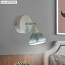 GobekUsa Modern Rotatable Domed Wall Sconce Light - Metal LED Wall Lamp in Black/White with Switch, Warm/White Light Options