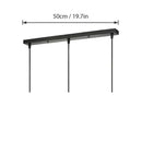 GobekUsa Black and White Round Rectangular Ceiling Plate: Modern Versatility for Your Lightings