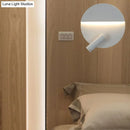 GobekUsa Modern Round Wall Lamp - Black/White with LED Spotlight
