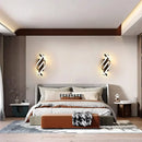 GobekUsa LED Wall Lamps Black White Light for Indoor Living Bedroom, Modern Design