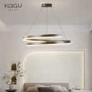 GobekUsa Black/White Spiral Chandelier for Living Dining Kitchen. Trendy Round Indoor Lighting Fixture.
