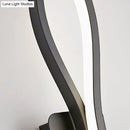 GobekUsa Modern Acrylic Twist Wall Light Sconce in Black/White - Neutral/Warm/White Light