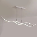 GobekUsa Wave Shaped Aluminum Pendant Lamp - Minimalistic Dining Room Island Lighting