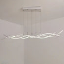 GobekUsa Wave Shaped Aluminum Pendant Lamp - Minimalistic Dining Room Island Lighting