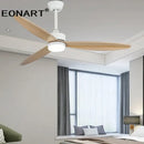 GobekUsa 60" Modern DC Ceiling Fan with LED Light and Remote Control