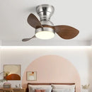 GobekUsa 22" Modern Black Ceiling Fan Light with DC Remote Control & LED - Bedroom and Restaurant Use