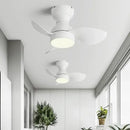 GobekUsa 22" Modern Black Ceiling Fan Light with DC Remote Control & LED - Bedroom and Restaurant Use