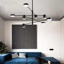 GobekUsa LED Wrought Iron Chandelier for Living Room Bedroom Interior Lighting