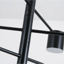 GobekUsa LED Wrought Iron Chandelier for Living Room Bedroom Interior Lighting