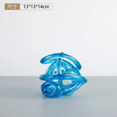 GobekUsa Glass Coil Ball Sculpture Decorative Figurine