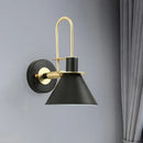 GobekUsa Modern Nordic Pyramid Wall Sconce Light for Study Room and Bedroom