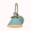 GobekUsa Modern Nordic Pyramid Wall Sconce Light for Study Room and Bedroom