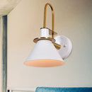 GobekUsa Modern Nordic Pyramid Wall Sconce Light for Study Room and Bedroom