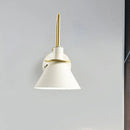 GobekUsa Modern Nordic Pyramid Wall Sconce Light for Study Room and Bedroom