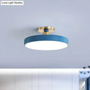 GobekUsa Nordic Style LED Flush Mount Ceiling Light