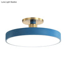 GobekUsa Nordic Style LED Flush Mount Ceiling Light