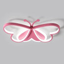 GobekUsa Butterfly Ceiling Light: Modern LED Fixture for Living Room, Bedroom, Study, Nursery