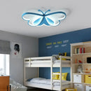 GobekUsa Butterfly Ceiling Light: Modern LED Fixture for Living Room, Bedroom, Study, Nursery