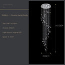 GobekUsa Butterfly Crystal Chandelier for High Ceilings & Staircases