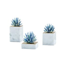 GobekUsa Crystal Flower Marble Base Sculpture: Modern Artwork for Living Room Decor