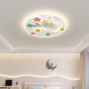GobekUsa Cloud Airplane Chandelier: Modern Kids Bedroom Ceiling Lights