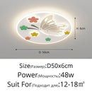 GobekUsa Cloud Airplane Chandelier: Modern Kids Bedroom Ceiling Lights