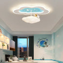 GobekUsa Cloud Airplane Chandelier: Modern Kids Bedroom Ceiling Lights