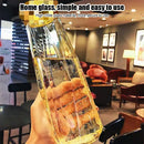Modern blue diamond water bottle for kitchen and sport travel by Decorbites